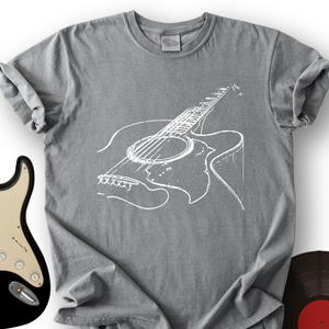 Guitar Sketch T-Shirt