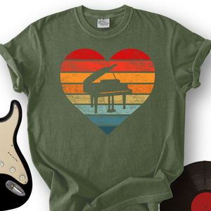 I Love Piano T-Shirt