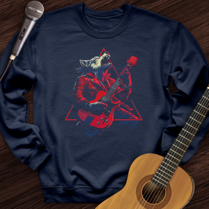 Fierce Wolf Guitar Crewneck