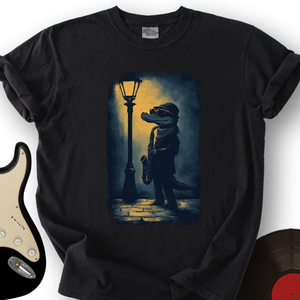 Crocodile Saxophone T-Shirt