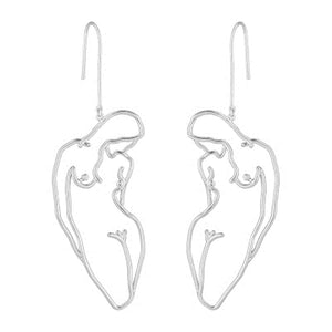 Body Outline Earrings