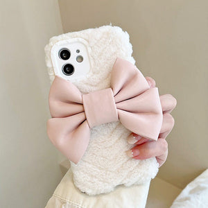 Bow Fluffy iPhone Case