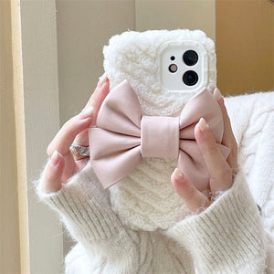 Bow Fluffy iPhone Case
