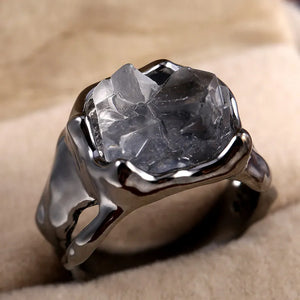 Cyberpunk Crystal Ring