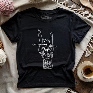 Crocheting Rock T-shirt