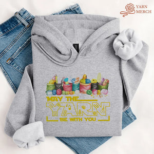 May The Yarn Be With You Hoodie
