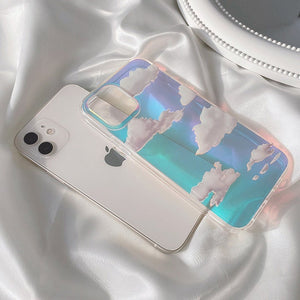 Transparent Clouds iPhone Case