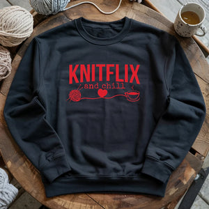 Knitflix And Chill Sweatshirt