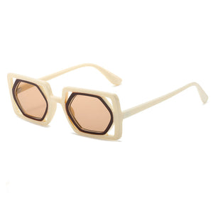 Polygon Frame Glasses