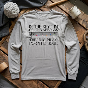 Rhythm of the Needles Long Sleeve T-shirt