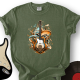 Guitar Steampunk T-Shirt