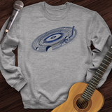 Galaxy Vinyl Crewneck