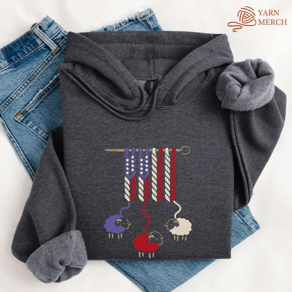 America Wool Hoodie