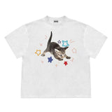 Kitten and Stars T-Shirt