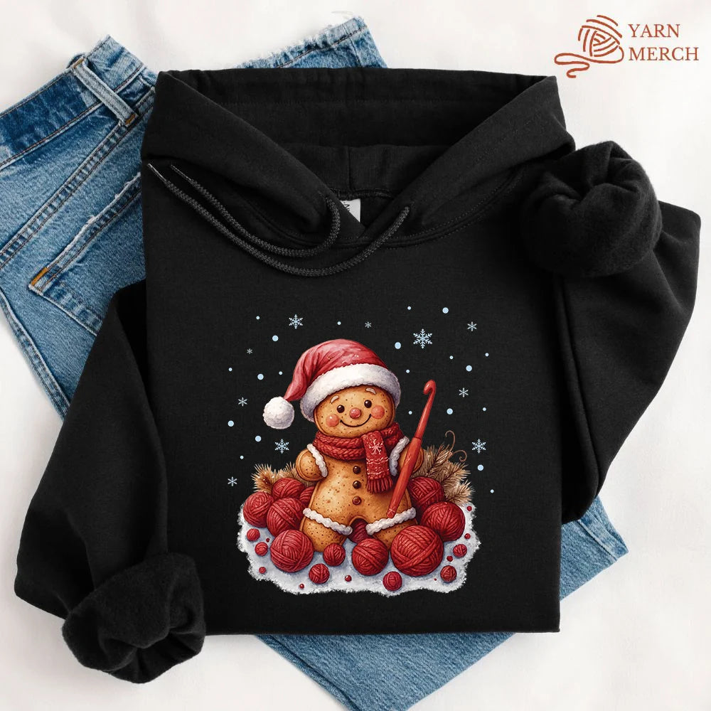 Crochet Ginger Hoodie