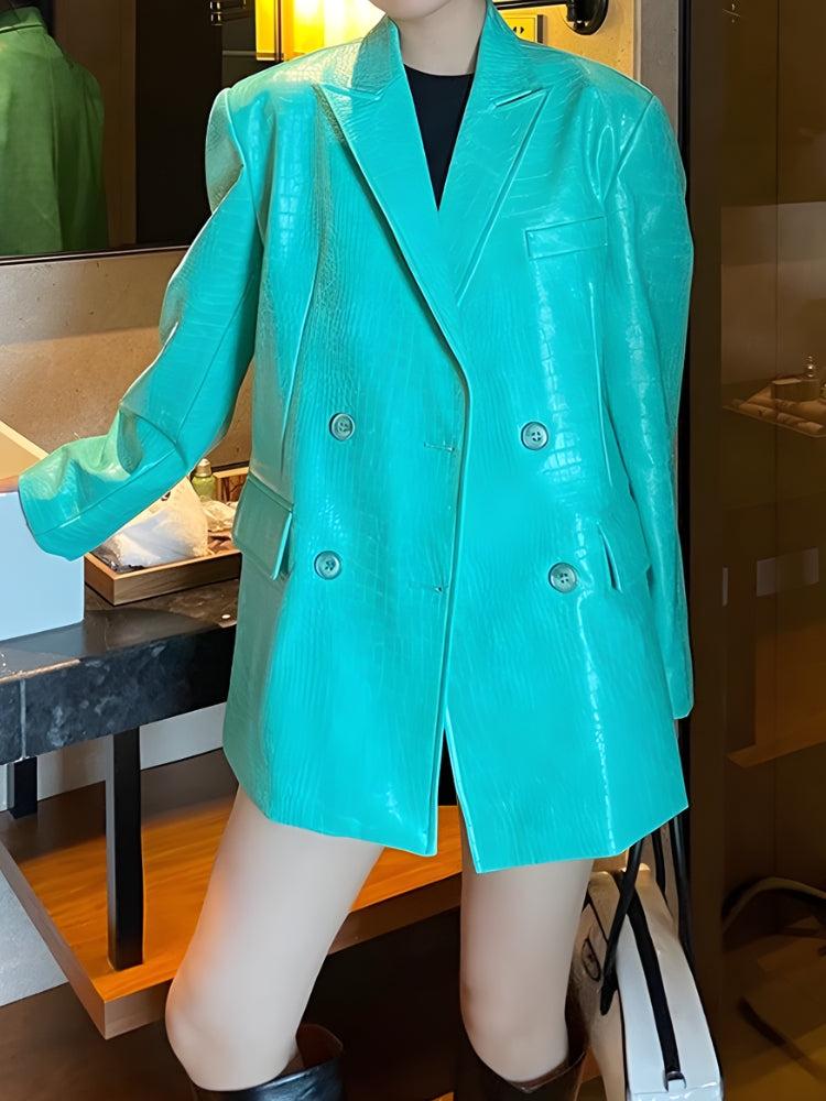 Crocodile Blazer Jacket