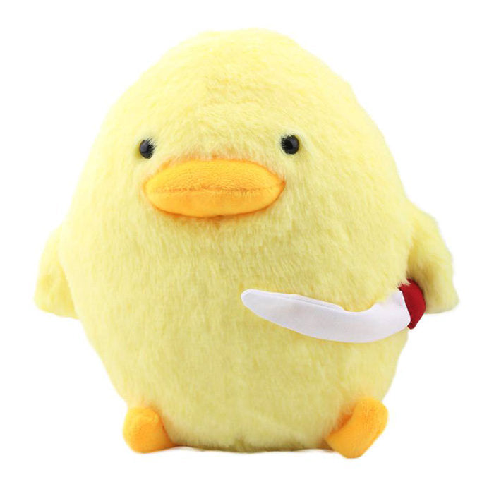 Duck With a Knife Plush Toy