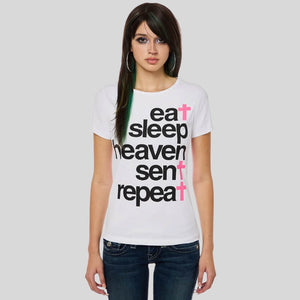 Eat Sleep Heaven Sent Repeat Tee