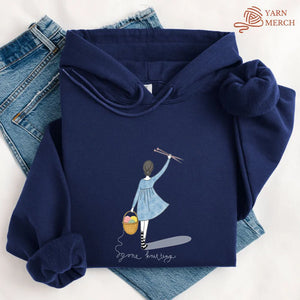 Gone Knitting Hoodie