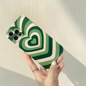 Heartbreaker Green iPhone Case