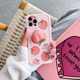 Just Peachy iPhone Case