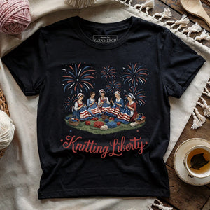 Knitting Liberty T-shirt