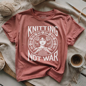Knitting Not War T-shirt