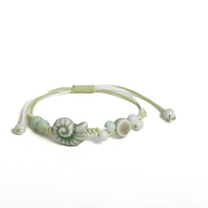 Mermaidcore Shell Bead Bracelet