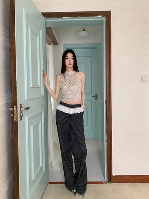 Polka Dot Halter Top