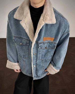 Sherpa Denim Jacket