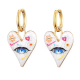All-Seeing Heart Earrings