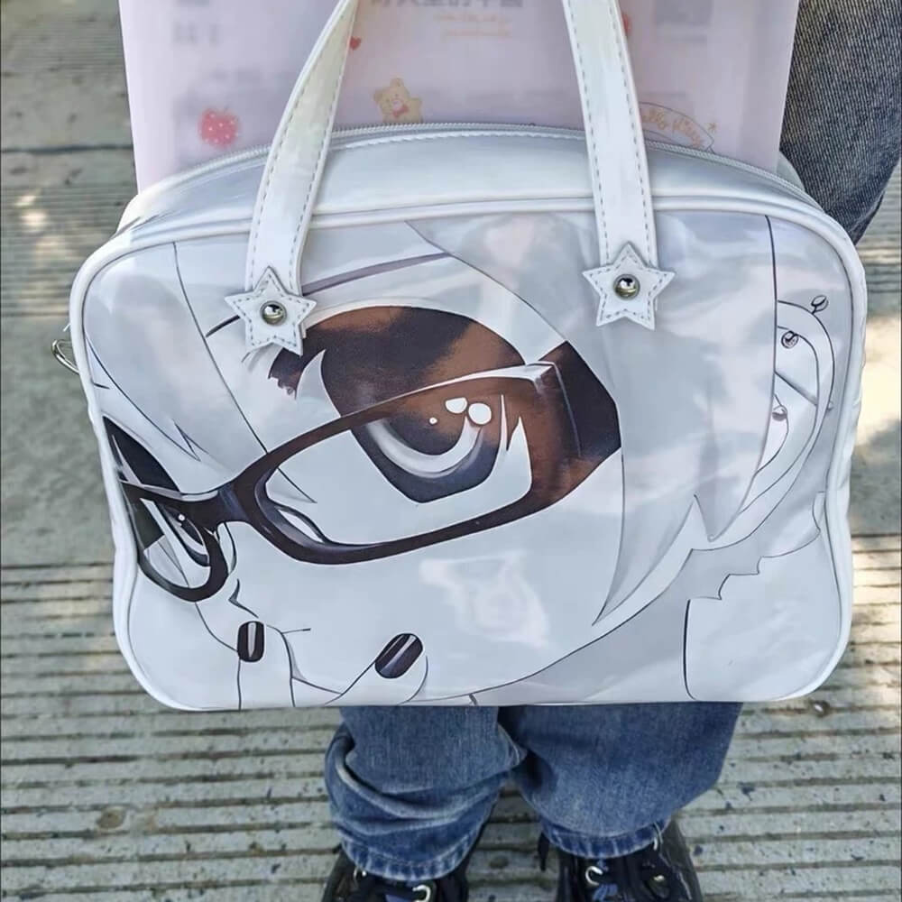 Anime Girl Print Y2K Handbag
