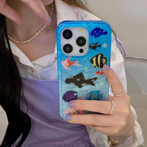 Aquaria Fishes iPhone Case