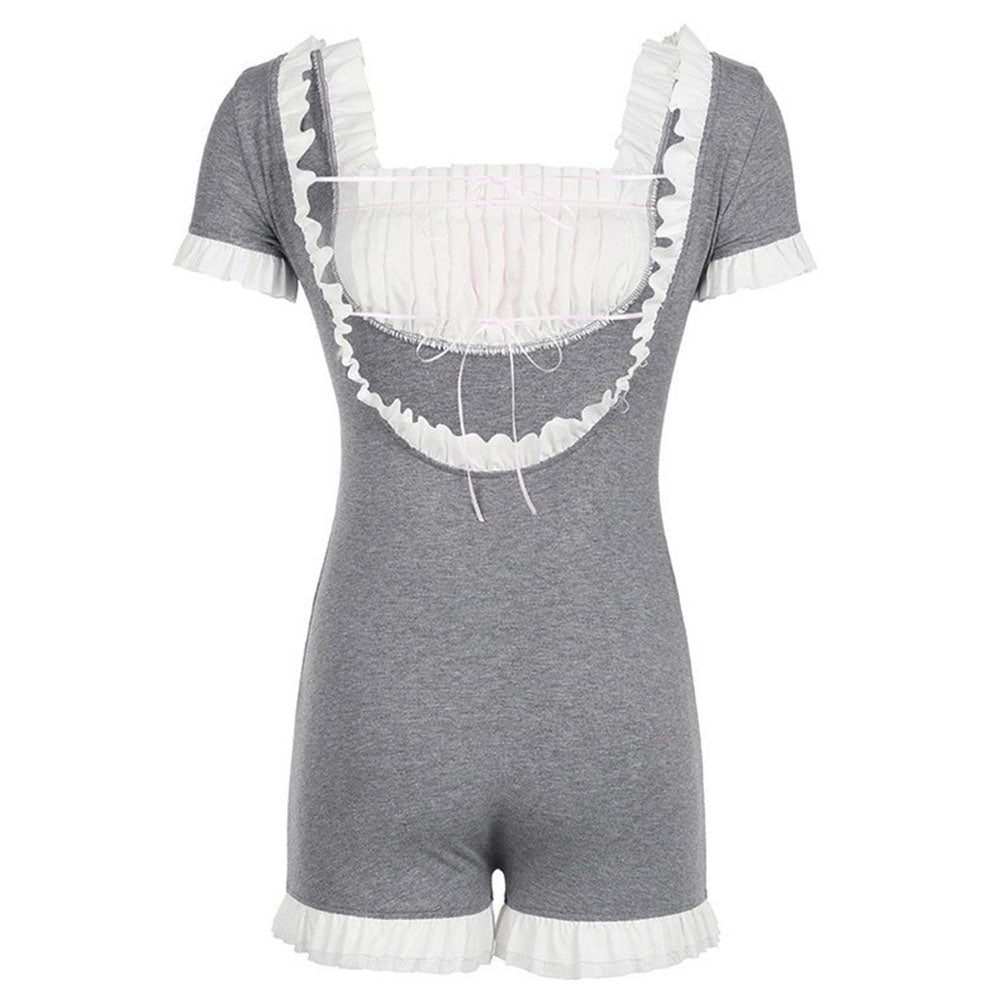 Not Your Babydoll Coquette Romper