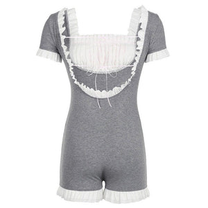 Not Your Babydoll Coquette Romper
