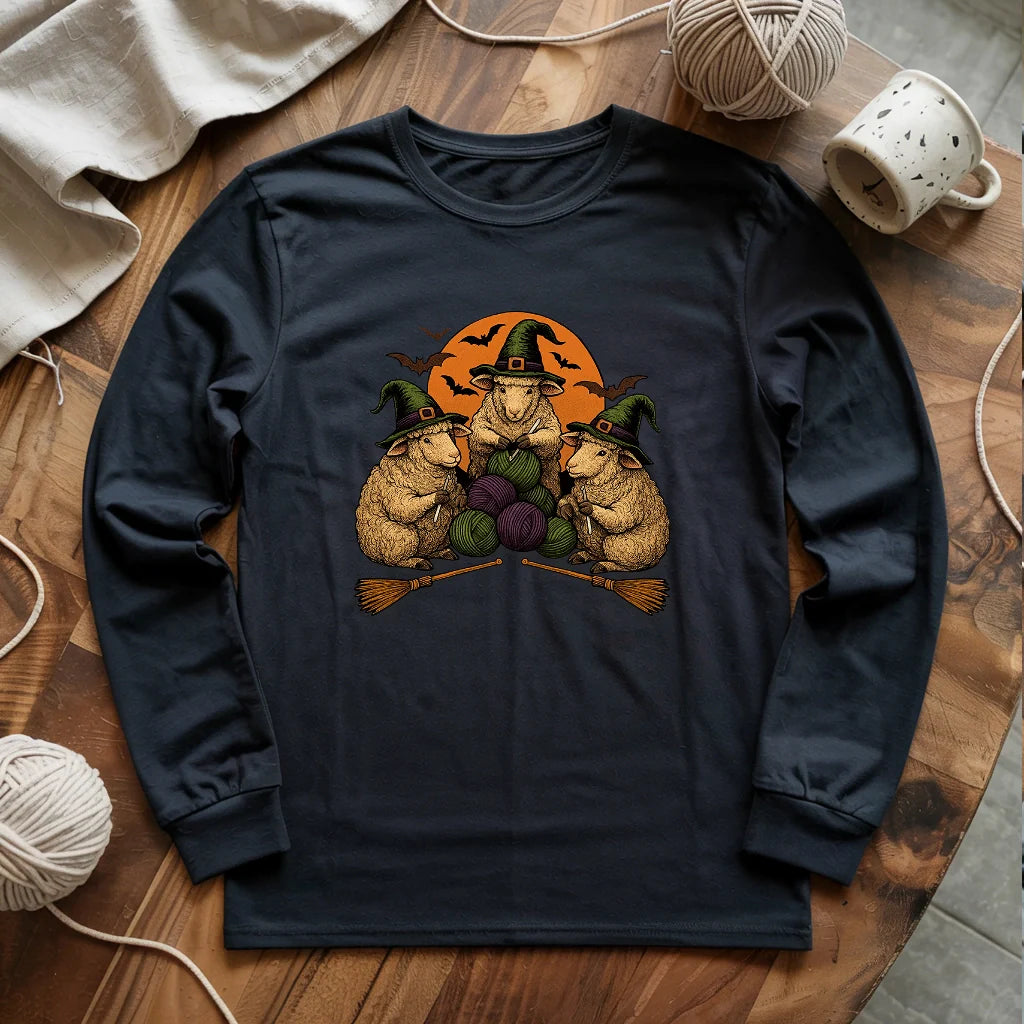 Crocheting Coven Long Sleeve T-shirt