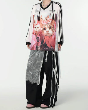 Blokette Aesthetic Cat Long Sleeve