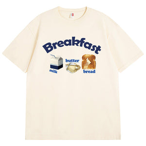 Breakfast Aesthetic Graphic T-Shirt