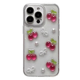 Cherries & Bows iPhone Case