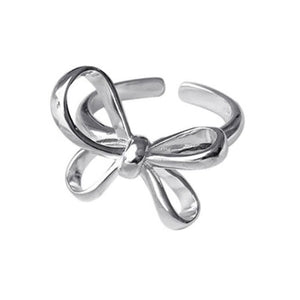 Coquette Aesthetic Bow Ring