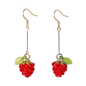 Cute Raspberry Earrings