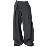 Dark Academia Wide-Leg Pants