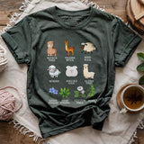 Flora Fauna Fiber T-shirt