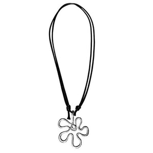 Groovy Floral Outline Necklace