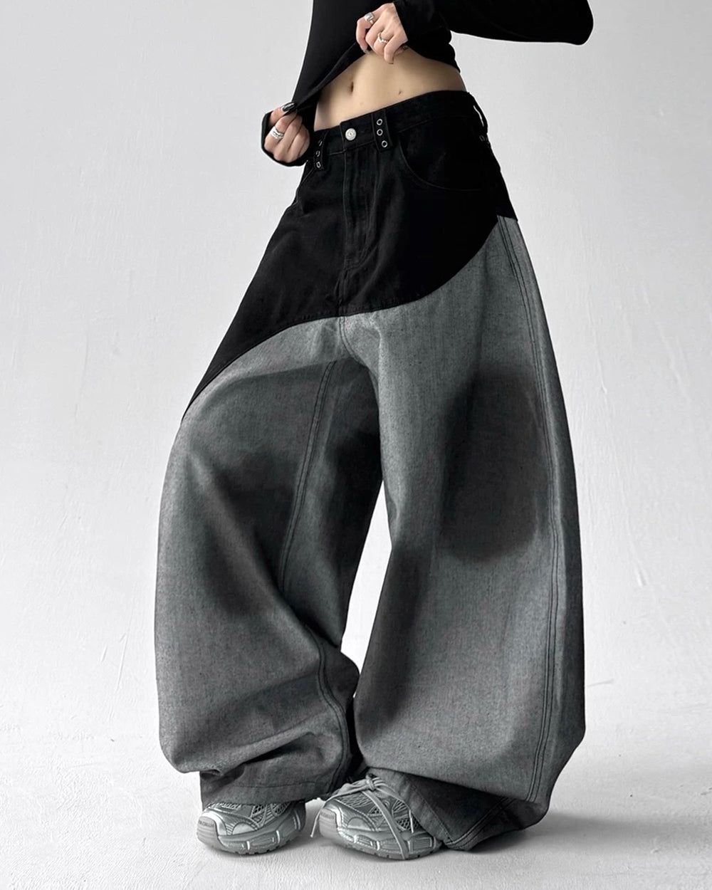 Distorted Mood Wide Leg Jeans