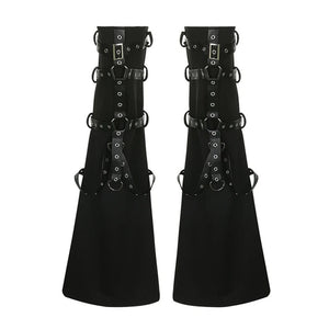 Grunge Aesthetic Flare Leg Warmers