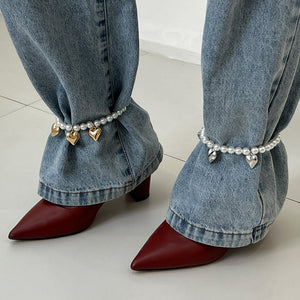 Softie Heart Ankle Bracelets