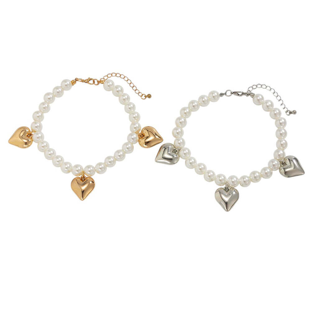 Softie Heart Ankle Bracelets