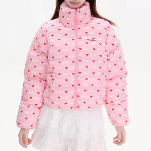 I Love Emo Puffer Jacket