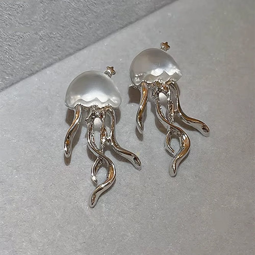 Jellyfish Stud Earrings